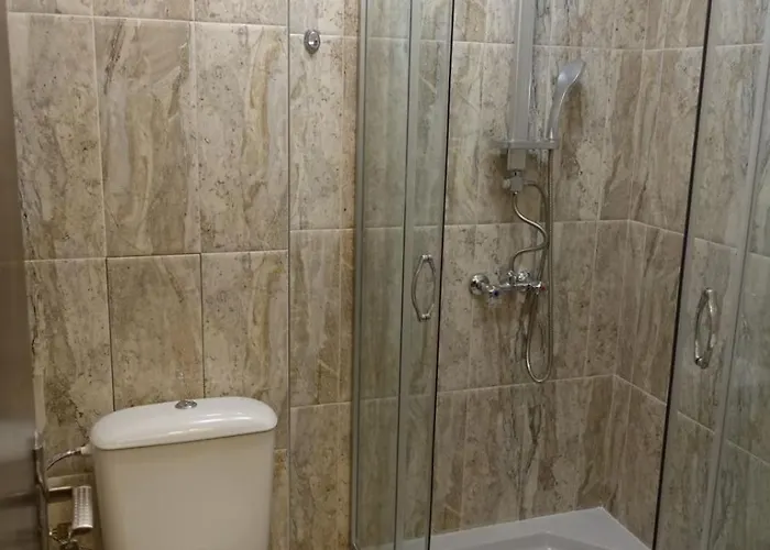 Enis със закрит и отоплен минерален басейн 아파트 사파레바바냐